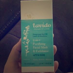 Lavido 2-in-1 Purifying facial mask and exfoliator